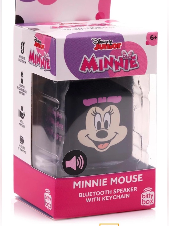 Other - Disney Junior Minnie Mouse Bluetooth Speaker - Pink & Black